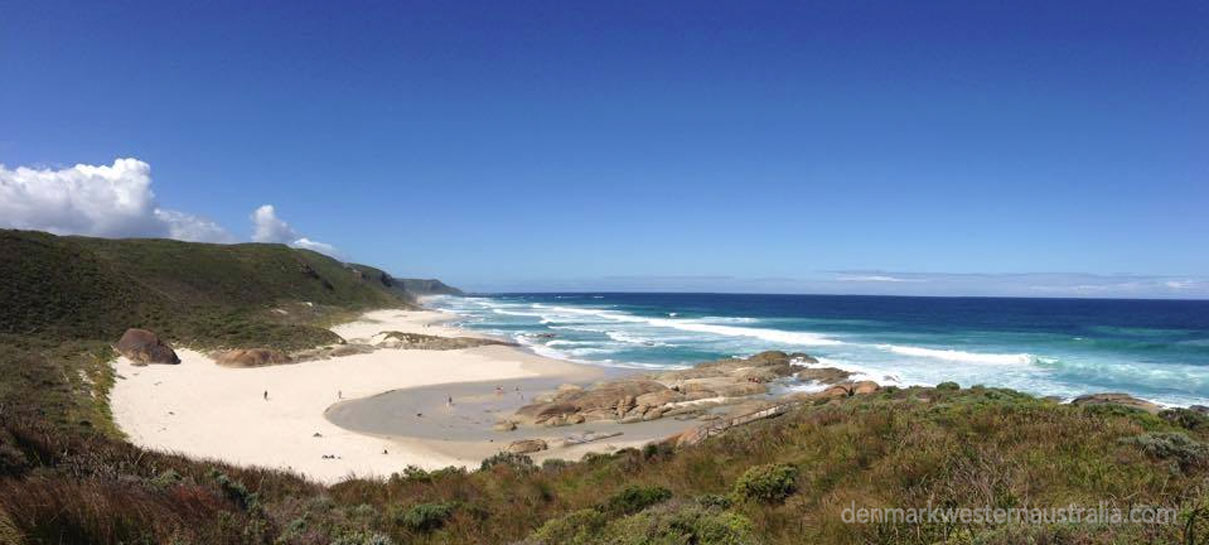 Walking at Lights Beach, Denmark WA