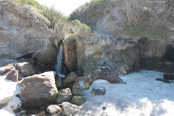 Waterfall off the Heathland